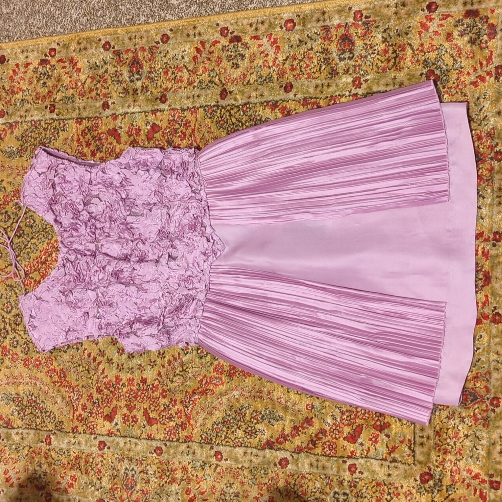 NWT 3.1 Phillip Lim spring summer 2011 silk flower mini dress peony size 6